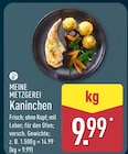 Kaninchen im Angebot bei ALDI Nord in Essen Kaninchen Angebote von Meine Metzgerei bei ALDI Nord Essen für 9,99 €