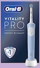 Brosse à dents électrique Pro Vitality Blue - Oral B en promo chez Intermarché Brosse à dents électrique Pro Vitality Blue - Oral B dans le catalogue Intermarché
