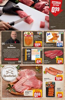 Lachs im aktuellen REWE Prospekt (Bielefeld) Lachs im REWE Prospekt "Dein Markt" mit 32 Seiten (Bielefeld)