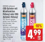 EDEKA Berlin - CO2-Zylinder mit Klickfunktion Füllung Angebot im Prospekt CO2-Zylinder mit Klickfunktion Füllung bei EDEKA im Berlin Prospekt für