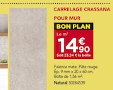 Carrelage crassana pour mur à Gedimat dans Mazères-sur-Salat