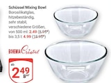Schüssel Mixing Bowl im Angebot bei GLOBUS in Jena Schüssel Mixing Bowl Angebote von BOHEMIA Cristal bei GLOBUS Jena für 2,49 €