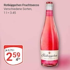 Aktuelles Fruchtsecco Angebot bei GLOBUS in Oberhausen ab 2,59 €