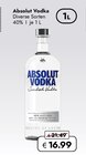 Aktuelles Vodka Angebot bei Travel FREE in Chemnitz ab 16,99 €