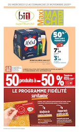 Catalogue Supermarchés Bi1 en cours à Pouilly-en-Auxois et alentours, "bi1 supermarché Maxi MARCHÉ", 44 pages, 12/11/2025 - 23/11/2025