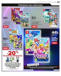 Offre Jeux Nintendo Switch dans le catalogue Carrefour du moment à la page 29