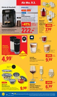 Kaffeevollautomat im Lidl Prospekt "LIDL LOHNT SICH" mit 69 Seiten (Essen)