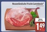 Lamm im E xpress Prospekt Neuseeländische Frische Lammkeule im aktuellen E xpress Prospekt für 1,49 €