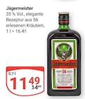Jägermeister im Angebot bei GLOBUS in Herne Jägermeister Angebote von Jägermeister bei GLOBUS Herne für 11,49 €