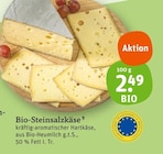 tegut Herbstein - Bio-Steinsalzkäse Angebot im Prospekt Bio-Steinsalzkäse bei tegut im Herbstein Prospekt für 2,49 €