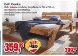 Bett Benka Angebote bei Die Möbelfundgrube Saarbrücken für 359,99 €