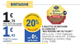 Promo 4 Galettes de Bretagne au Sarrasin à 1,43 € dans le catalogue E.Leclerc à Violaines