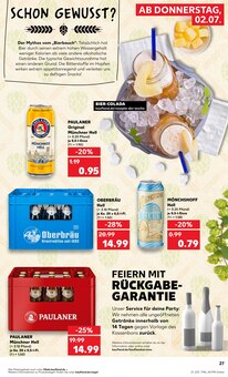 Bier im aktuellen Kaufland Prospekt (Fürth) Bier im Kaufland Prospekt "Hier bin ich richtig" mit 64 Seiten (Fürth)