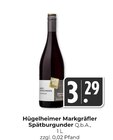 Hieber - Hügelheimer Markgräfler Spätburgunder Q.b.A. Angebot im Prospekt Hügelheimer Markgräfler Spätburgunder Q.b.A. bei Hieber im Prospekt "" für 3,29 €