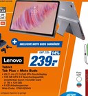 Tab Plus + Moto Buds Angebote von Lenovo bei expert Gotha für 239,00 €