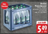 Mineralwasser Angebote von Brohler bei EDEKA Hemer für 5,49 €