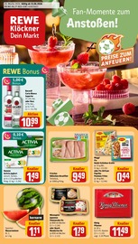 REWE Supermarkt Prospekt der aktuellen Woche mit 28 Seiten, gültig von 15.06.2026 bis 20.06.2026, in St. Goarshausen und Umgebung Aktueller REWE Supermarkt Prospekt in St. Goarshausen und Umgebung, "Dein Markt" mit 28 Seiten, 15.06.2026 - 20.06.2026