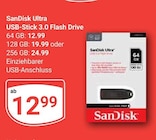 Ultra USB-Stick 3.0 Flash Drive im Angebot bei GLOBUS in Siegen Ultra USB-Stick 3.0 Flash Drive Angebote von SanDisk bei GLOBUS Siegen für 12,99 €
