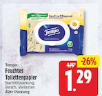 Feuchtes Toilettenpapier von Tempo für 1,29 € bei EDEKA im Angebot Feuchtes Toilettenpapier von Tempo im aktuellen EDEKA Prospekt