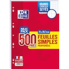 Feuilles simples - OXFORD en promo chez Carrefour Feuilles simples - OXFORD dans le catalogue Carrefour