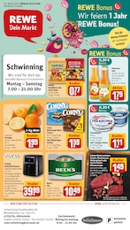 REWE Prospekt für Duisburg mit 30 Seiten Der aktuelle REWE Prospekt "Dein Markt" mit Seiten (Duisburg)