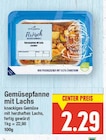 Gemüsepfanne mit Lachs im aktuellen E center Prospekt