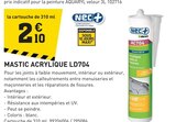 Promo Mastic Acrylique LD704 à 2,10 € dans le catalogue Tout Faire à Villeneuve