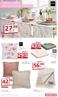 Kissen im Segmüller Prospekt "Alles für die Gartenparty" mit 10 Seiten (Frankfurt (Main))