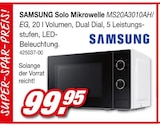 Aktuelle Mikrowelle Angebote bei Möbel AS in Karlsruhe Aktuelles Solo Mikrowelle Angebot bei Möbel AS in Karlsruhe ab 99,95 €