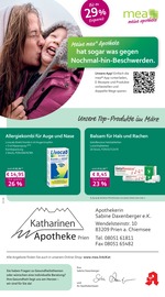 mea - meine apotheke Apotheken Prospekt der aktuellen Woche mit 4 Seiten, gültig von 01.03.2026 bis 31.03.2026, in Rimsting und Umgebung Aktueller mea - meine apotheke Apotheken Prospekt in Rimsting und Umgebung, "Unsere März-Angebote" mit 4 Seiten, 01.03.2026 - 31.03.2026