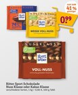 Schokolade Nuss Klasse oder Kakao Klasse von Ritter Sport im aktuellen tegut Prospekt für 0,99 €