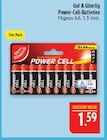 Power-Cell-Batterien Mignon AA Angebote von Gut & Günstig bei Marktkauf Nürnberg für 1,59 €