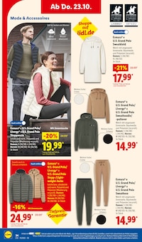 Rock Angebot im Lidl Prospekt, gültig von 20.10.2025 bis 25.10.2025 Rock Angebot im aktuellen Lidl Prospekt auf Seite 52