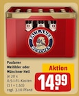 Weißbier oder Münchner Hell im Angebot bei REWE in Ilmenau Weißbier oder Münchner Hell Angebote von Paulaner bei REWE Ilmenau für 14,99 €
