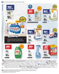Prix et réduction Persil dans le prospectus Carrefour en cours Offre Persil dans le catalogue Carrefour du moment à la page 48
