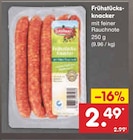 Netto Marken-Discount Hecklingen - Frühstücksknacker Angebot im Prospekt Frühstücksknacker bei Netto Marken-Discount im Hecklingen Prospekt für 2,49 €