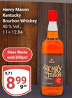Aktuelles Kentucky Bourbon Whiskey Angebot bei GLOBUS in Krefeld ab 8,99 €