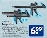 Zwingen-Set 4er-Set von WORKZONE im aktuellen ALDI SÜD Prospekt