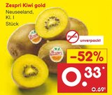 Kiwi gold bei Netto Marken-Discount im Prospekt "" für 0,33 €