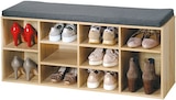 Schuhschrank mit Sitzkissen von KESPER für 39,99 € bei Netto mit dem Scottie im Angebot Schuhschrank mit Sitzkissen von KESPER im aktuellen Netto mit dem Scottie Prospekt