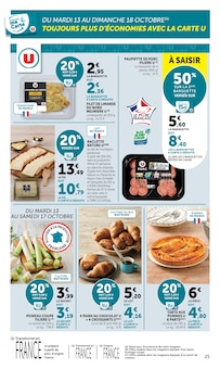 Promotion Alimentation Chat dans le prospectus Hyper U, valable du 13/10/2026 au 25/10/2026 Promo Alimentation Chat dans le catalogue Hyper U du moment à la page 25