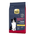SELECT GOLD Complete Croquettes Chien Adulte Medium Poulet 12 kg - SELECT GOLD - Maxi Zoo à Rennes SELECT GOLD Complete Croquettes Chien Adulte Medium Poulet 12 kg - SELECT GOLD en promo chez Maxi Zoo Rennes à 39,19 €