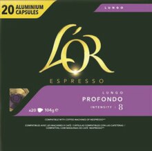 Café capsules espresso lungo profondo ou absolu - Géant Casino à Colombes Café capsules espresso lungo profondo ou absolu en promo chez Géant Casino Colombes à 4,28 €
