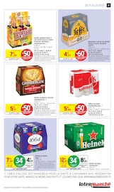 Promos Heineken dans le catalogue "-50% DE REMISE IMMÉDIATE SUR LE 2ÈME" de Intermarché Hyper Heineken en promo dans le catalogue Intermarché Hyper à la page 27