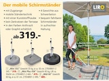 Der mobile Schirmständer von LIRO im aktuellen Segmüller Prospekt für 319,00 €