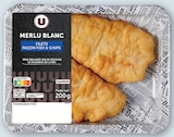 Filet de merlu fish and chips - U - U Express à Strasbourg Filet de merlu fish and chips - U en promo chez U Express Strasbourg à 2,95 €