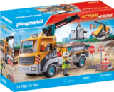 Baustellen-LKW mit Kran im Angebot bei EDEKA in Stade Baustellen-LKW mit Kran Angebote von Playmobil bei EDEKA Stade für 29,99 €