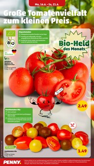 Tomaten im aktuellen Penny Prospekt (Saarbrücken) Tomaten im Penny Prospekt "Wer günstig will, muss Penny." mit 43 Seiten (Saarbrücken)