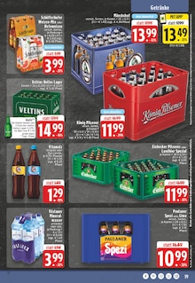 Bier im EDEKA Prospekt "Aktuelle Angebote" mit 24 Seiten (Detmold)