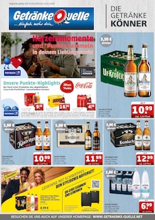 Bier im Getränke Quelle WVG Prospekt "...einfach mehr drin" mit 4 Seiten (Magdeburg)